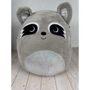 Squishmallows Max the Raccoon 12 Inch Walgreens Exclusive Sparkly Tummy Plush